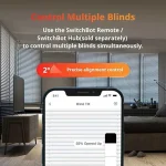 پرده برقی هوشمند کرکره ای مدل Blind Tilt برند SwitchBot - Image 5