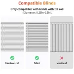 پرده برقی هوشمند کرکره ای مدل Blind Tilt برند SwitchBot - Image 9